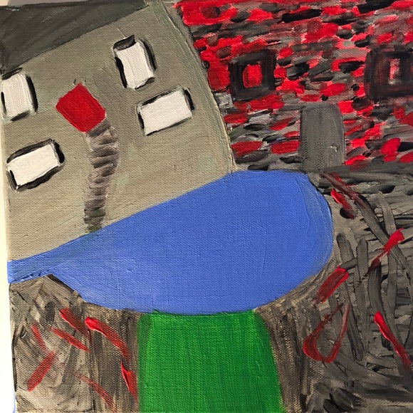 Abstract painting - Picture 1 of 1
